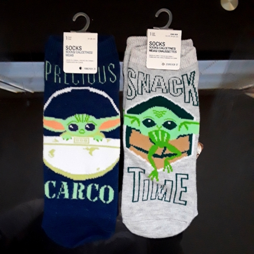 Star Wars Yoda Socks Set